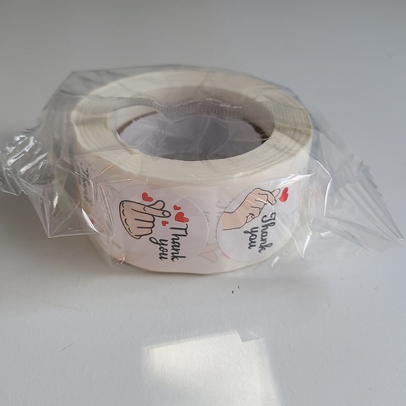 Round Thank You Stickers - Picture 3 of 3